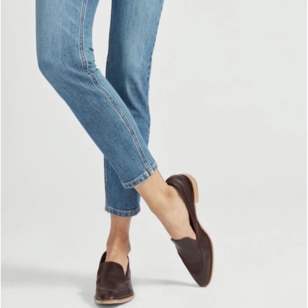 Everlane Women's Burgundy The Modern Loafer Size 9.5